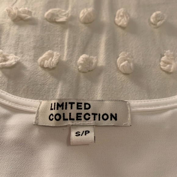 White long sleeve V neck - Picture 2 of 2